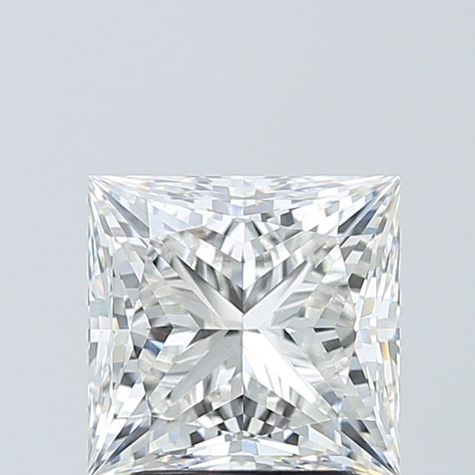 Lab Grown Diamond Lab-grown 3,08Ct F-VS1 Princess - IGILG727571161 1