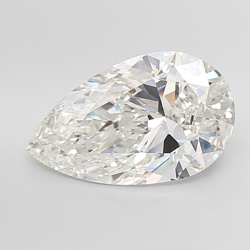 Lab Grown Diamond Lab-grown 10,02Ct G-VVS2 Pear - IGILG760594257 1