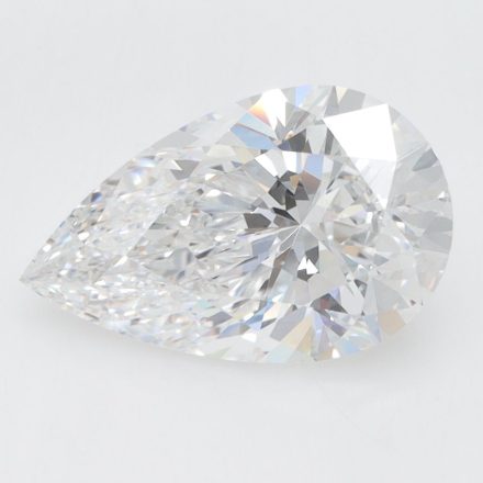 Lab Grown Diamond Lab-grown 3,06Ct D-VVS2 Pear - GIA7496967154 1