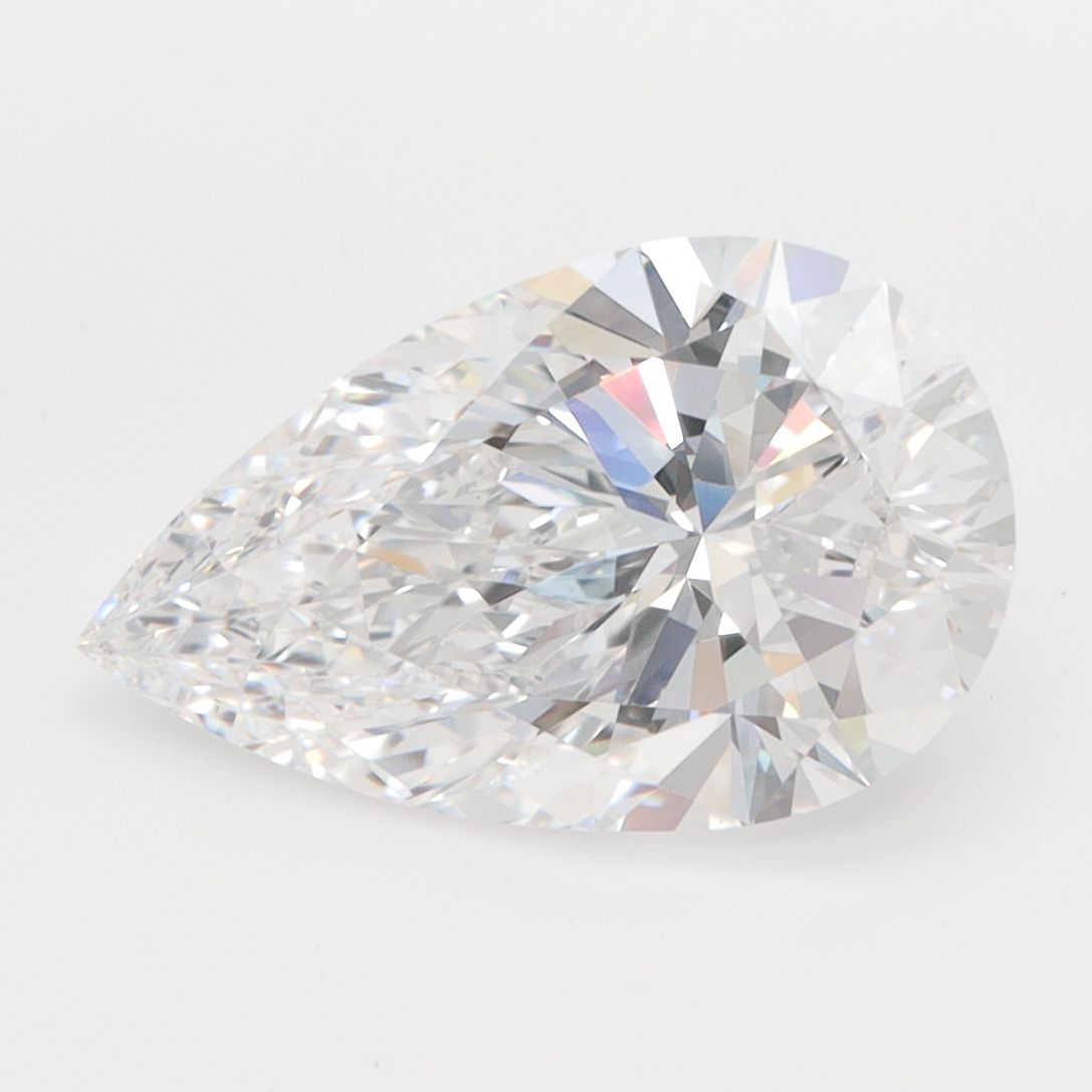 Lab Grown Diamond Lab-grown 3,01Ct D-IF Pear - IGILG689568610 1
