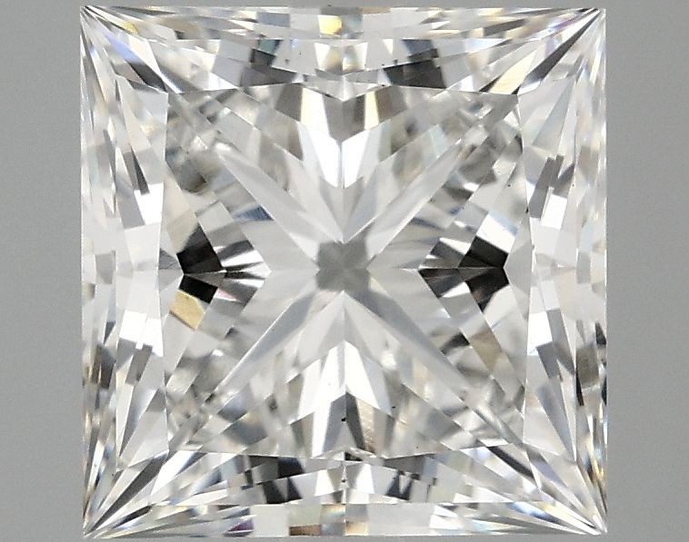Lab Grown Diamond Lab-grown 3,83Ct F-VS1 Princess - IGILG725509326 1