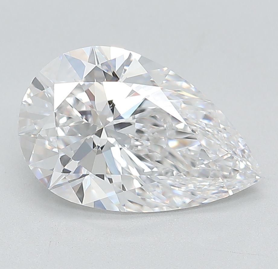 Lab Grown Diamond Lab-grown 2,75Ct D-IF Pear - IGILG700514803 1
