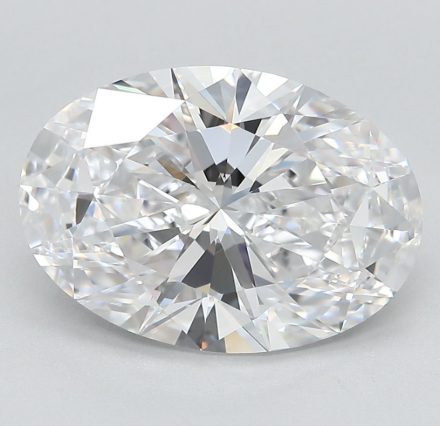 Lab Grown Diamond Lab-grown 4,34Ct D-IF Oval - IGILG691570953 1