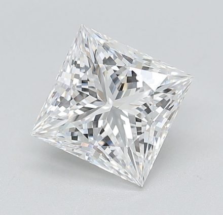 Lab Grown Diamond Lab-grown 2,54Ct D-VVS1 Princess - GIA2537273642 1