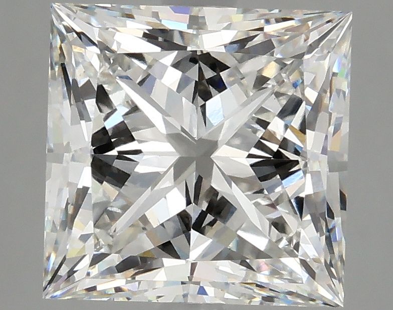Lab Grown Diamond Lab-grown 3,83Ct F-VS1 Princess - IGILG632476692 1