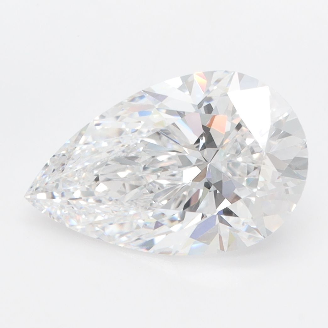 Lab Grown Diamond Lab-grown 3,03Ct D-IF Pear - IGILG754563497 1