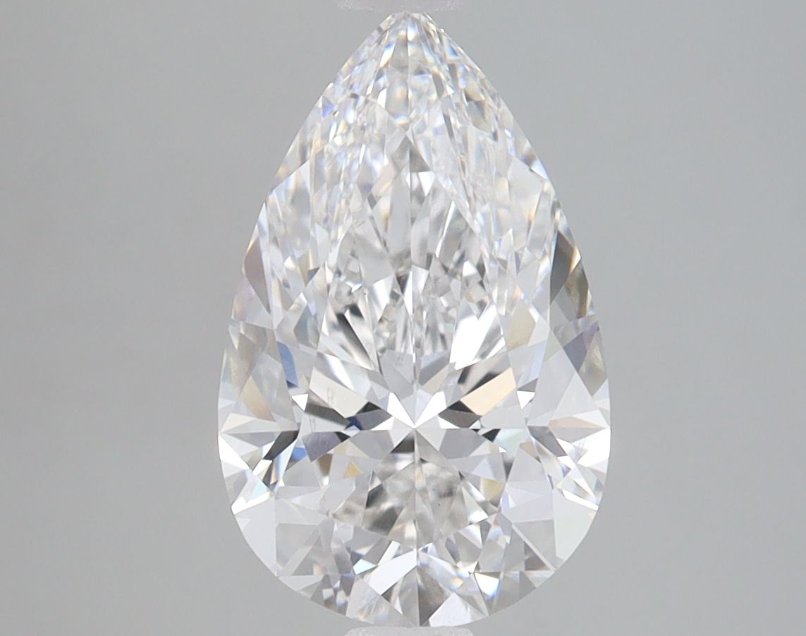 Lab Grown Diamond Lab-grown 2,72Ct F-VS2 Pear - GIA7502546681 1