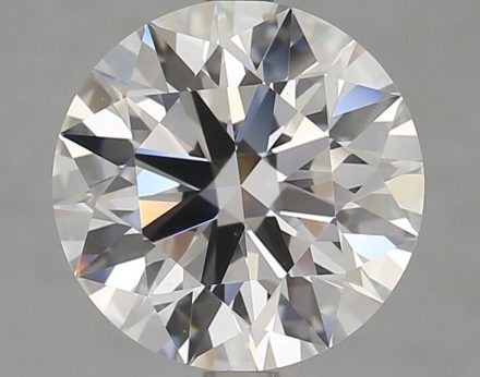 Lab Grown Diamond Lab-grown 4,01Ct D-VS2 Round - GIALG2484467219 1