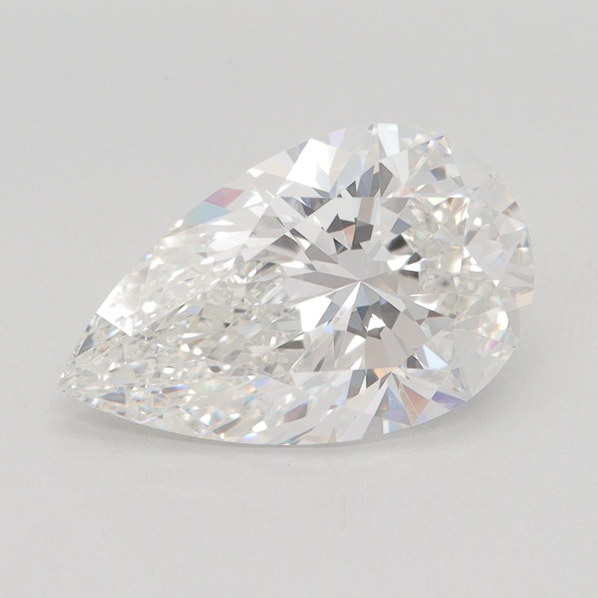 Lab Grown Diamond Lab-grown 3,07Ct G-IF Pear - IGILG629494726 1