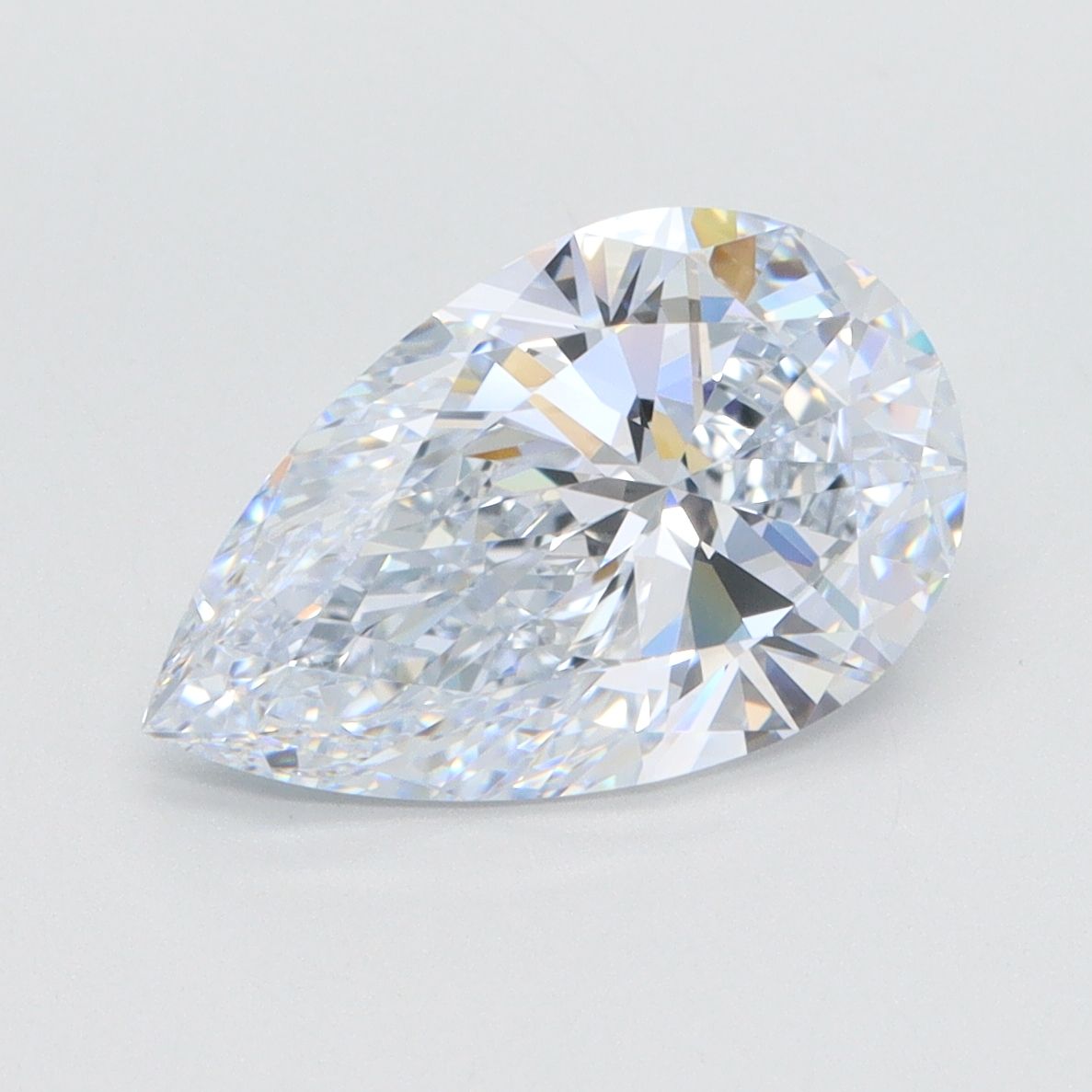 Lab Grown Diamond Lab-grown 3Ct G-IF Pear - IGI605303420 1