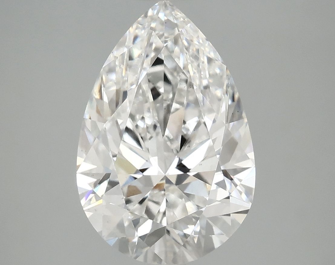 Lab Grown Diamond Lab-grown 3,88Ct F-VS2 Pear - IGILG727570953 1