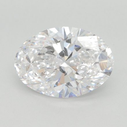 Lab Grown Diamond Lab-grown 3,08Ct D-VVS1 Oval - GIA3495425459 1