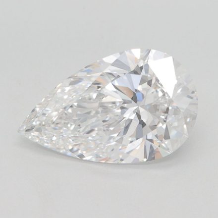 Lab Grown Diamond Lab-grown 3,02Ct E-VVS2 Pear - GIA6491690820 1