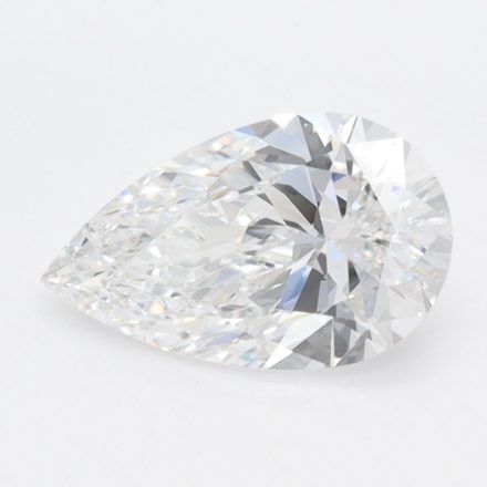 Lab Grown Diamond Lab-grown 1,59Ct D-IF Pear - IGILG741524329 1