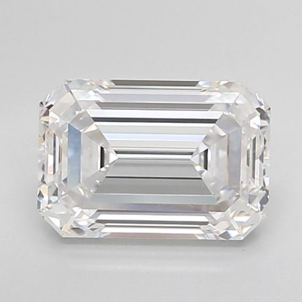 Lab Grown Diamond Lab-grown 4,09Ct D-VVS2 Emerald - GIA1519625561 1