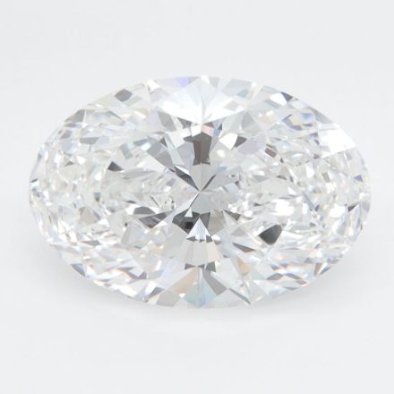 Lab Grown Diamond Lab-grown 2,95Ct D-VVS2 Oval - GIA6502727363 1