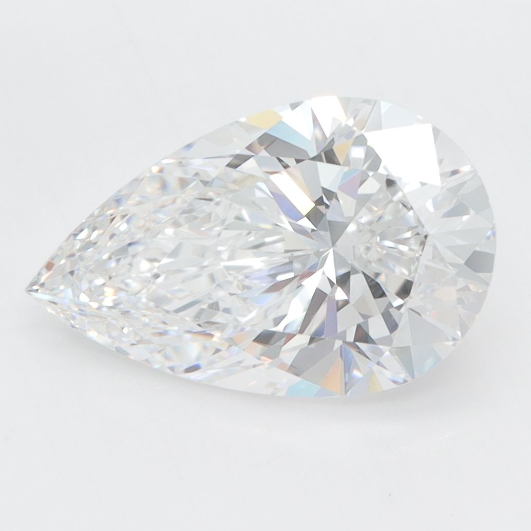 Lab Grown Diamond Lab-grown 3,05Ct D-VVS1 Pear - GIA1518029838 1