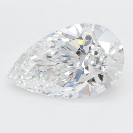 Lab Grown Diamond Lab-grown 3,08Ct D-VVS2 Pear - GIA2514030078 1