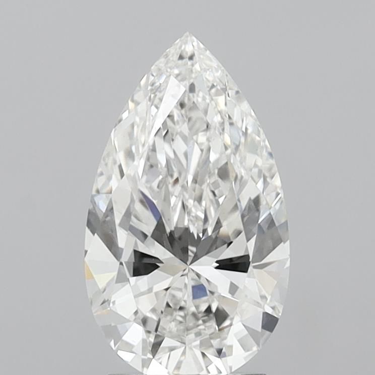 Lab Grown Diamond Lab-grown 2,8Ct F-VVS2 Pear - IGILG804636554 1