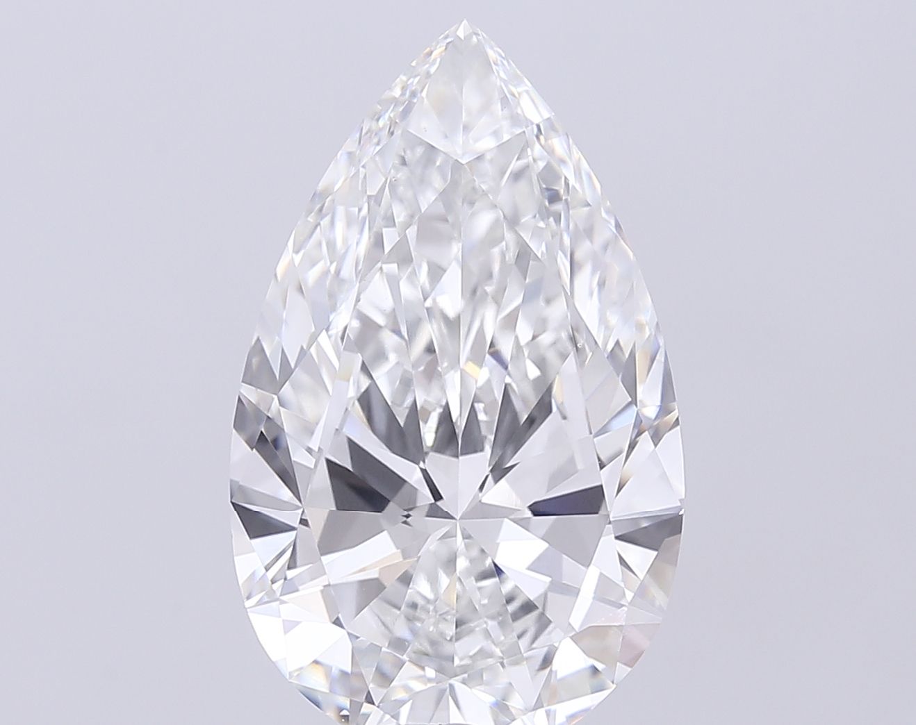 Lab Grown Diamond Lab-grown 10,02Ct F-VS1 Pear - IGILG803622569 1