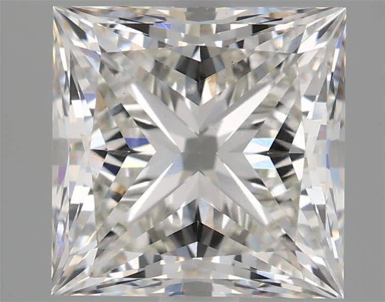 Lab Grown Diamond Lab-grown 3,12Ct G-VS1 Princess - IGILG611361307 1
