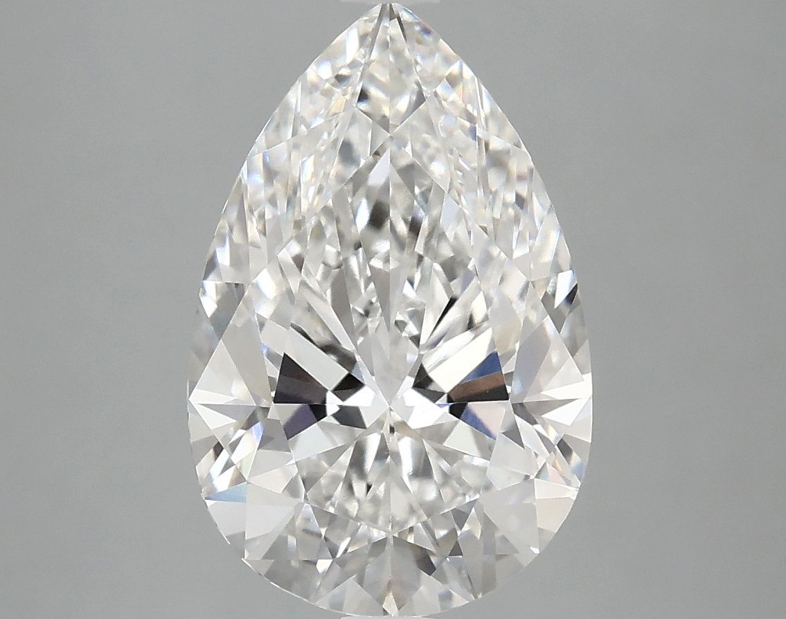 Lab Grown Diamond Lab-grown 3,87Ct F-VS1 Pear - IGILG698586642 1
