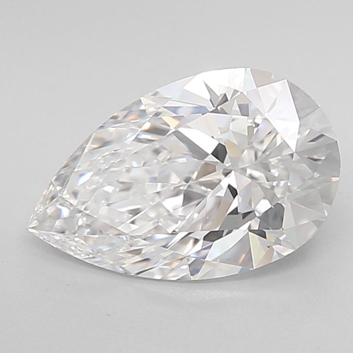 Lab Grown Diamond Lab-grown 2,02Ct D-IF Pear - IGILG691526190 1