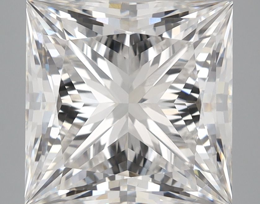 Lab Grown Diamond Lab-grown 5,05Ct F-VS2 Princess - GIA6455414746 1