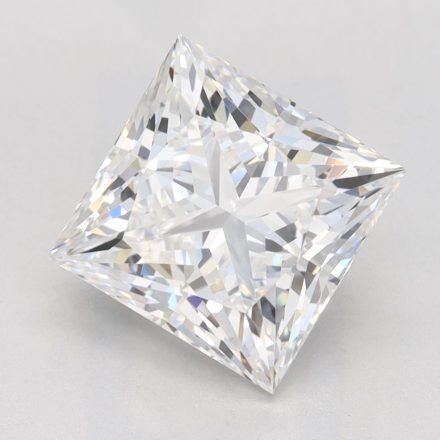 Lab Grown Diamond Lab-grown 3,1Ct E-VVS2 Princess - GIA2507428504 1