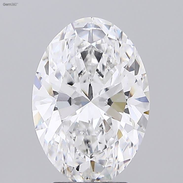 Lab Grown Diamond Lab-grown 3,17Ct E-VS1 Oval - GIA2221926329