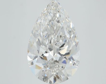 Lab Grown Diamond Lab-grown 6,02Ct F-VVS1 Pear - IGILG675526044 1