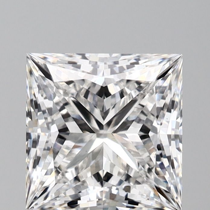 Lab Grown Diamond Lab-grown 2,7Ct F-VS2 Princess - GIA2486041947 1