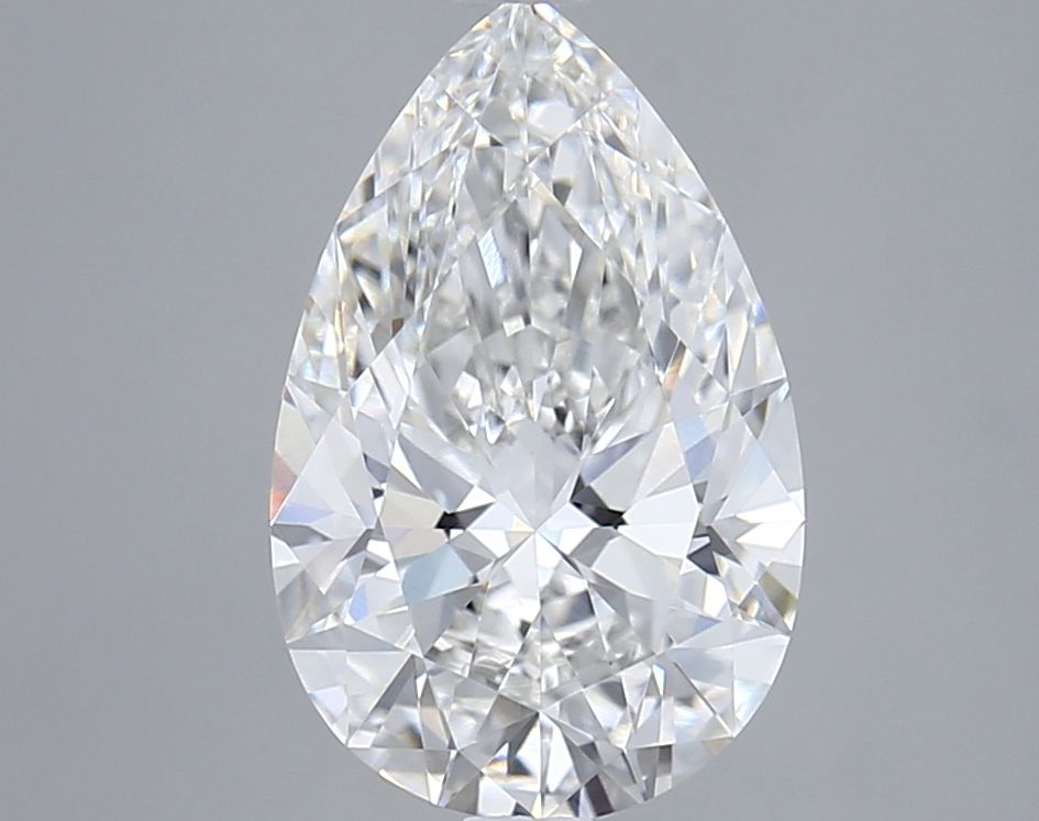 Lab Grown Diamond Lab-grown 3,03Ct F-VVS1 Pear - IGILG763655015 1