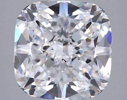 Lab Grown Diamond Lab-grown 4,07Ct E-VVS2 Cushion - GIA1539487823 1