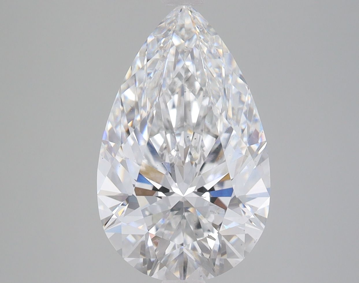 Lab Grown Diamond Lab-grown 3,39Ct D-VS2 Pear - GIA7458762099 1