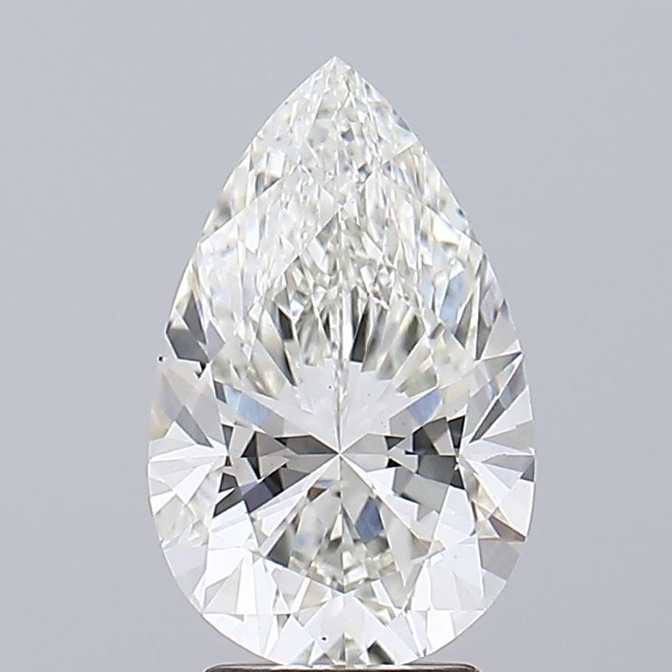 Lab Grown Diamond Lab-grown 3,22Ct H-VS1 Pear - IGILG656487931