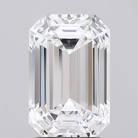 Lab Grown Diamond Lab-grown 3,01Ct D-FL Emerald - IGILG790611702 1