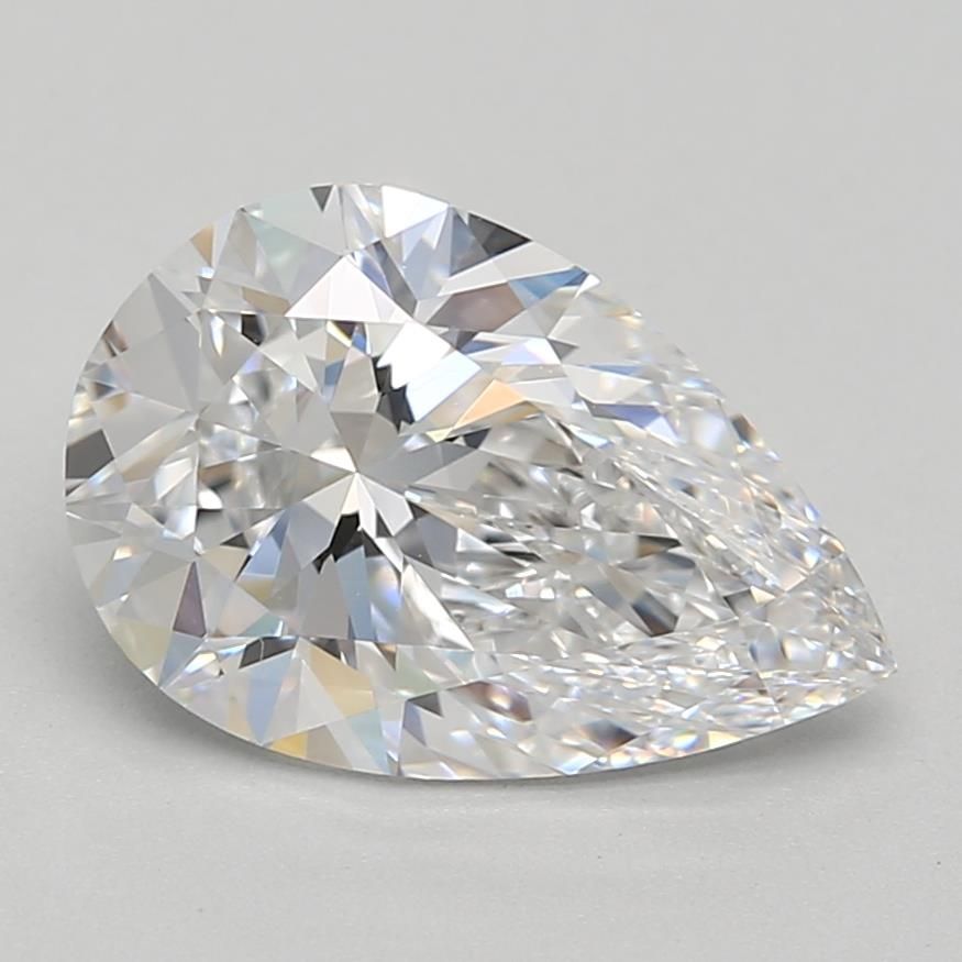 Lab Grown Diamond Lab-grown 2,1Ct D-IF Pear - GIA6502172141 1