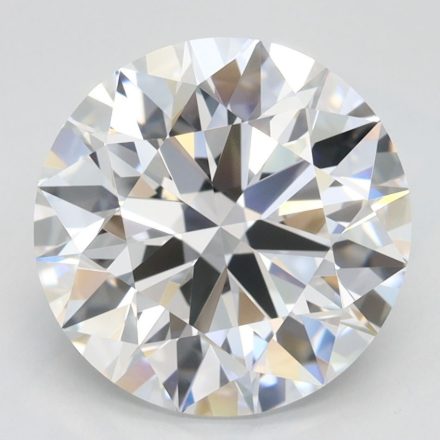 Lab Grown Diamond Lab-grown 3,46Ct D-IF Round - IGILG717528223 1