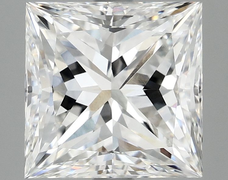 Lab Grown Diamond Lab-grown 3,78Ct F-VVS2 Princess - IGILG753512322 1