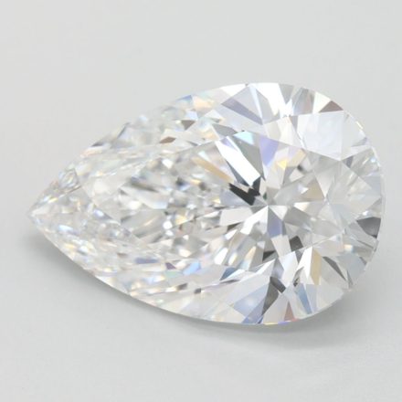 Lab Grown Diamond Lab-grown 3,21Ct D-FL Pear - IGILG754594133 1