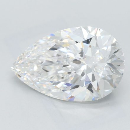 Lab Grown Diamond Lab-grown 3,17Ct D-IF Pear - IGILG732520768 1
