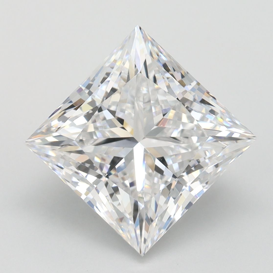 Lab Grown Diamond Lab-grown 3,28Ct D-IF Princess - IGILG772695851 1