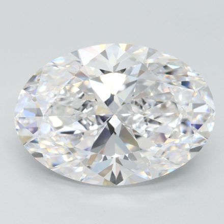 Lab Grown Diamond Lab-grown 4,37Ct D-FL Oval - IGILG780661326 1