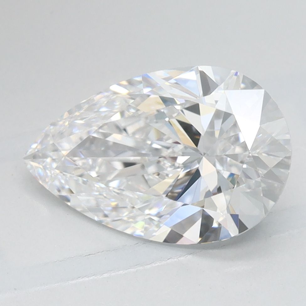 Lab Grown Diamond Lab-grown 1,65Ct D-IF Pear - IGILG742549058 1