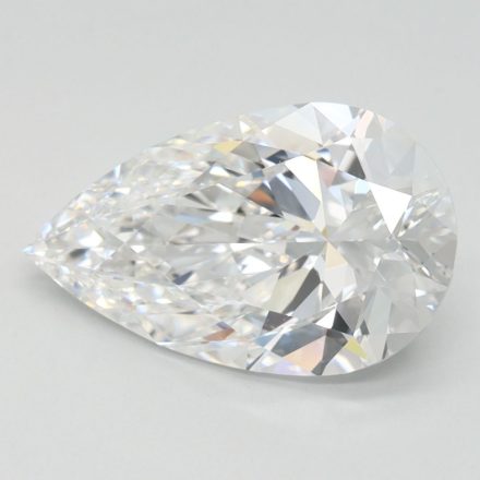 Lab Grown Diamond Lab-grown 2,14Ct D-FL Pear - IGILG768632704 1