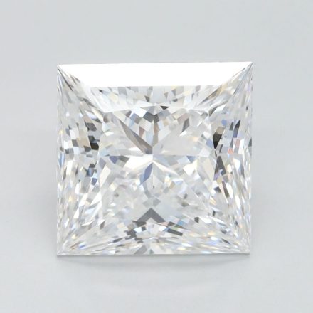 Lab Grown Diamond Lab-grown 3,14Ct D-FL Princess - IGILG780661332 1