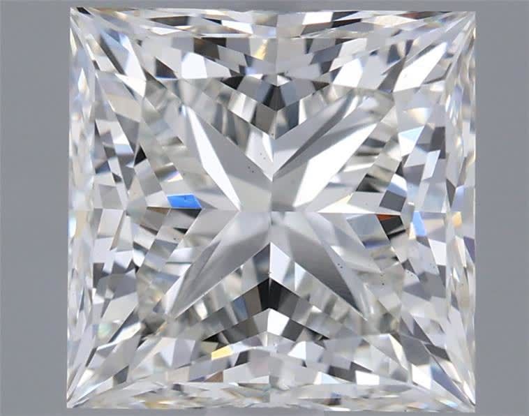 Lab Grown Diamond Lab-grown 2,85Ct G-VS1 Princess - IGILG615387524 1
