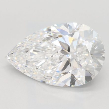 Lab Grown Diamond Lab-grown 3,66Ct D-VVS1 Pear - IGILG706508416 1