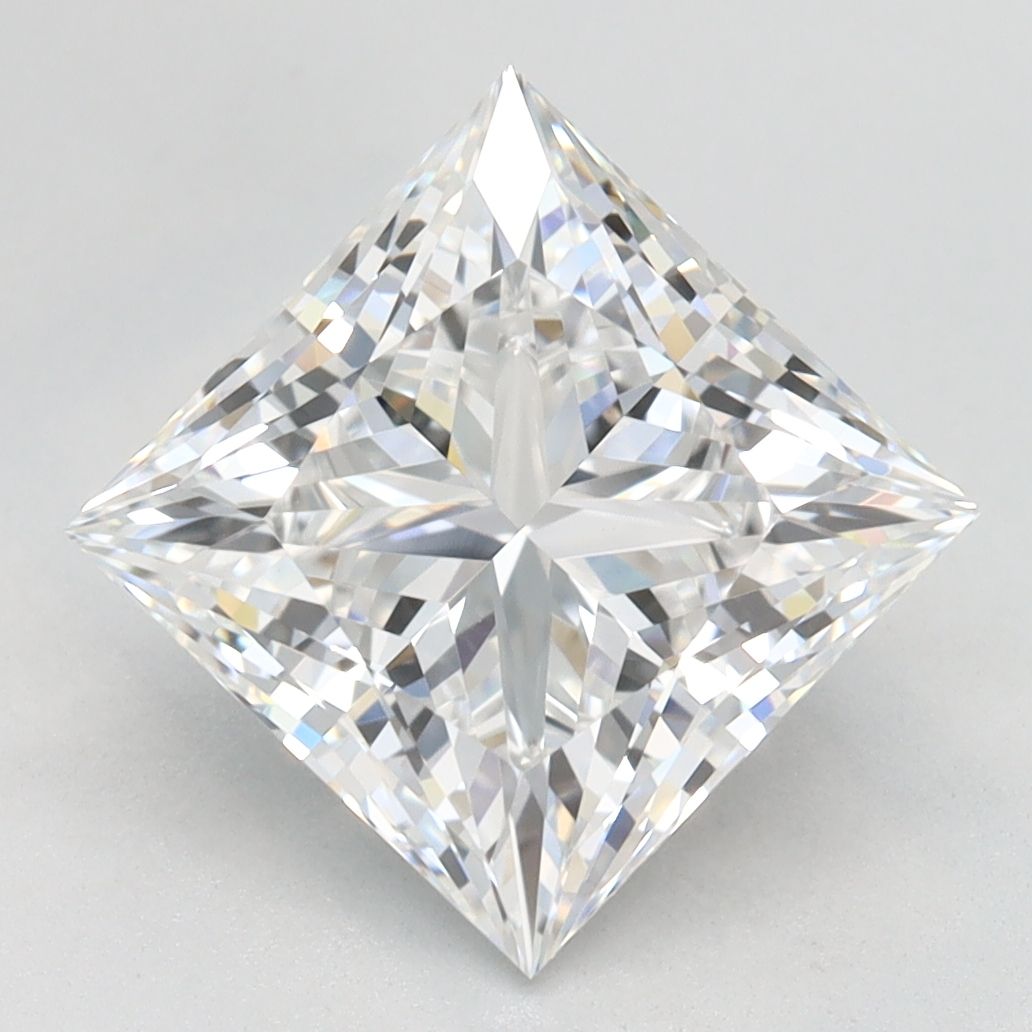 Lab Grown Diamond Lab-grown 2,97Ct D-VVS2 Princess - GIA2496817122 1